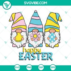 Easter, SVG Files, Gnomes Happy Easter SVG Files, Easter Gnome SVG Image, Gnome 3