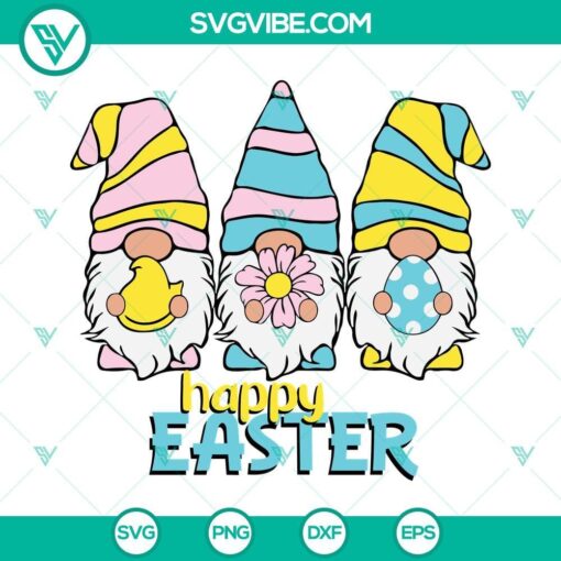 gnomes happy easter svg easter gnome svg gnome svg easter svg 8 mockup