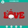 Gnomes Valentine SVG file with heart design, perfect for Valentine's Day projects. Includes PNG, EPS, and DXF files for crafting.
