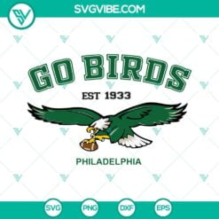 Football, Sports, SVG Files, Go Birds Philadelphia SVG File, Philadelphia 2