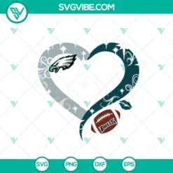 Football, Sports, SVG Files, Philadelphia Eagles Vintage Logo SVG File, Eagles 3