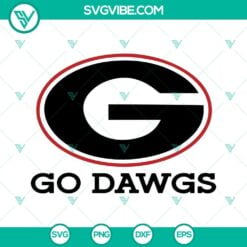 Football, Sports, SVG Files, Go Dawgs Georgia Bulldogs Logo SVG Images, Georgia 2