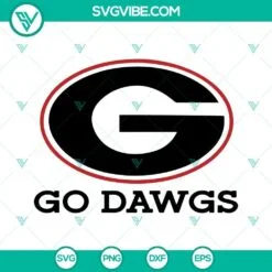 Sports, SVG Files, Georgia Bulldogs SVG Images Bundle, Bulldogs Face Football 7