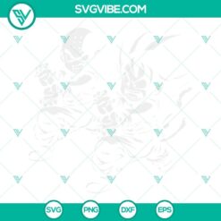 Anime, SVG Files, Goku And Krillin SVG File, Kame Fiction Dragon Ball SVG File 1