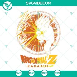 Anime, SVG Files, Goku SVG Images, Kakalot Dragon Ball SVG File PNG DXF EPS 13