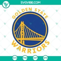 Basketball, Sports, SVG Files, Golden State Warriors Logo SVG Image PNG DXF EPS 21