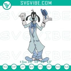 Disney Embroidery Designs, Embroidery Designs, Goofy Hitchhiking Ghosts 2