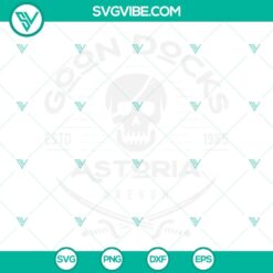 Trending, SVG Files, Goon Docks Astoria Oregon SVG Images PNG DXF EPS Cricut 2