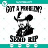 RIP Wheeler Yellowstone SVG design for digital download - SVG, PNG, DXF file formats available. Ideal for Yellowstone TV show fans.