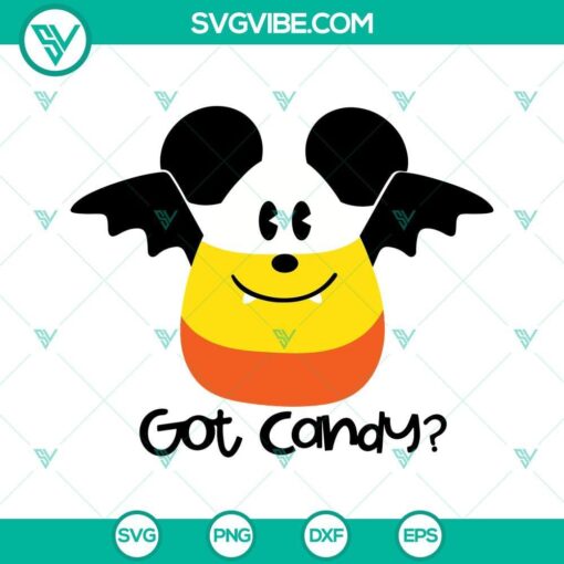 got candy halloween svg mickey mouse bat candy corn halloween svg png dxf eps cut files 1 mockup