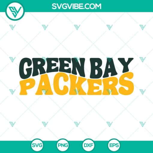 green bay packers football svg png dxf eps cut files 8 mockup