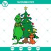 Christmas, SVG Files, Grinch EW People SVG Files, Grinch Santa Hat Christmas 14