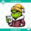 Grinch Arizona Cardinals Drink Starbucks PNG File, featuring a festive crossover of iconic characters, perfect for holiday sports fans.