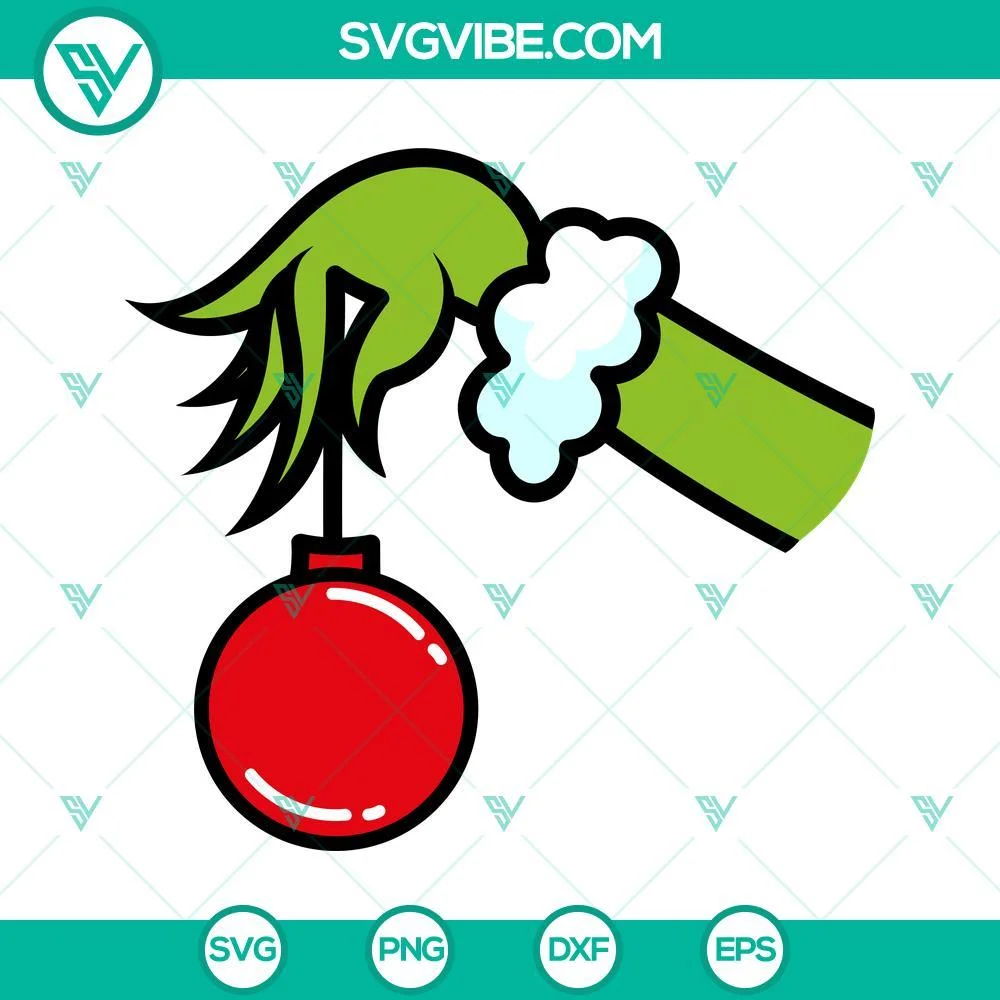 Christmas, SVG Files, Grinch Bundle SVG Image, Baby Grinch SVG Download, 6