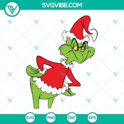 Christmas, SVG Files, Grinch Christmas SVG Image DXF EPS PNG Digital Download 15