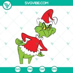 Christmas, SVG Files, Grinch Christmas SVG Image DXF EPS PNG Digital Download 2