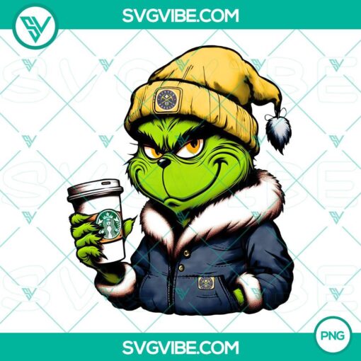 grinch denver nuggets drink starbucks png mockup