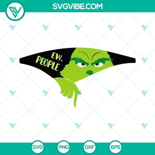 grinch ew people svg png dxf eps cricut silhouette vector clipart 1 mockup