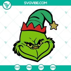 Christmas, SVG Files, Grinch Face SVG Download Bundle, Baby Grinch SVG Images, 3