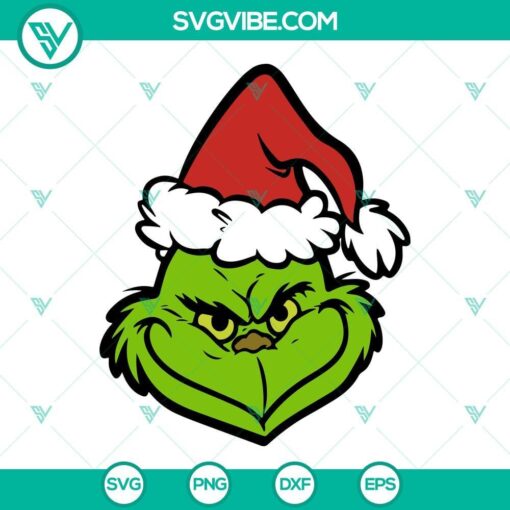 grinch face svg bundle baby grinch svg grinch christmas svg grinch svg 8 mockup