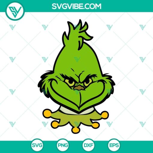 grinch face svg bundle baby grinch svg grinch christmas svg grinch svg 9 mockup