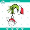 Grinch Hand & Bad Bunny Christmas SVG Bundle featuring Un Navidad Sin Yi designs - festive and trendy holiday graphics for crafts and projects.