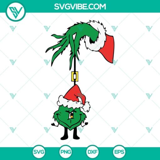 grinch hand bad bunny christmas svg bundle un navidad sin yi svg grinch bad bunny christmas svg png dxf eps 3 mockup