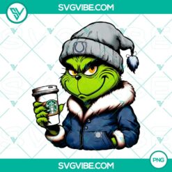 Grinch Indianapolis Colts-themed Starbucks drink PNG images - festive collaboration for sports and coffee fans.