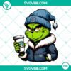 Grinch Minnesota Timberwolves themed Starbucks drink logo in PNG file format for fans of NBA team.