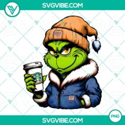 Grinch New York Knicks themed Starbucks drink PNG file, perfect for basketball fans and holiday lovers.