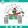 Grinch Christmas 4X4 Offroad Car SVG file for Jeep, featuring a festive and fun design for holiday-themed digital projects.
