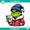 Grinch Philadelphia Phillies Baseball Drink Starbucks PNG Images - Festive sports-themed Starbucks cups featuring the Grinch and Phillies logos.