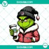Grinch themed Portland Trail Blazers and Starbucks mashup with a transparent background in PNG format.
