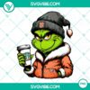 Grinch San Francisco Giants baseball drink Starbucks PNG file, featuring a festive design with Giants logo and Starbucks cup.