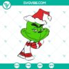 Grinch smile SVG featuring Grinch face for Christmas, available in PNG and DXF formats for crafting projects.