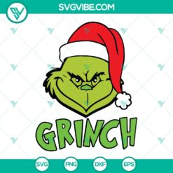 Christmas, SVG Files, Grinch SVG Download Cut Files, Grinch SVG Download PNG 3