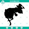Grinch SVG cut file with clip art silhouette design, perfect for holiday crafts and projects.
