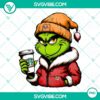 Grinch Tampa Bay Buccaneers-themed Starbucks drink PNG files for fans.