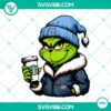 Grinch Tennessee Titans themed Starbucks drink PNG featuring unique design elements. Downloadable file.