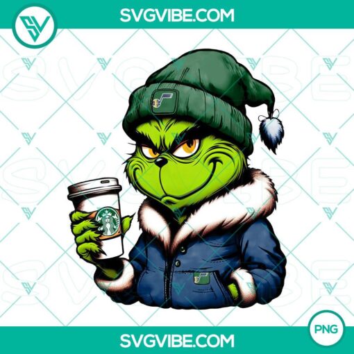 grinch utah jazz drink starbucks png mockup