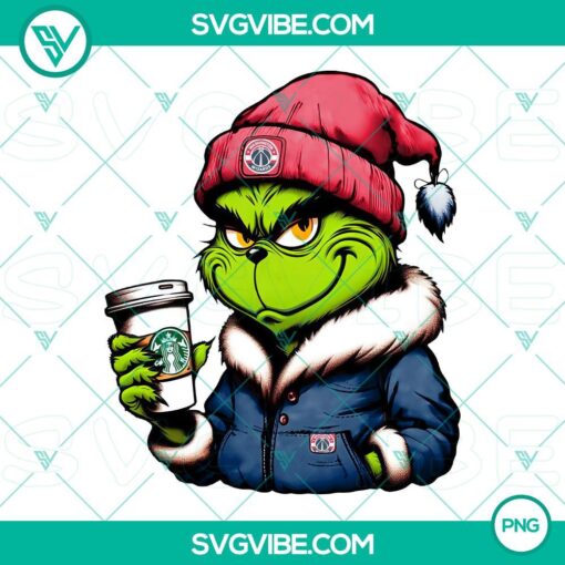 grinch washington wizards drink starbucks png mockup