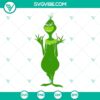 Grinch holding candy canes SVG files for Cricut, available in PNG, DXF, EPS formats. Ideal for holiday crafts.