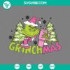 Christmas, SVG Files, Grinch Christmas Lights I’m A Mean One SVG Image, 13