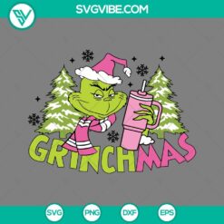 Christmas, SVG Files, Grinch Christmas Lights SVG File, Grinch Christmas SVG 4