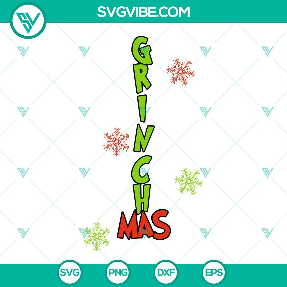 Christmas, SVG Files, Grinchmas SVG Images, Christmas SVG Image, Digital 1