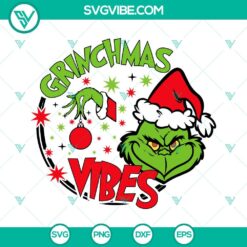 Christmas, SVG Files, Grinchmas Vibes SVG Download, Grinchmas SVG Images, 7