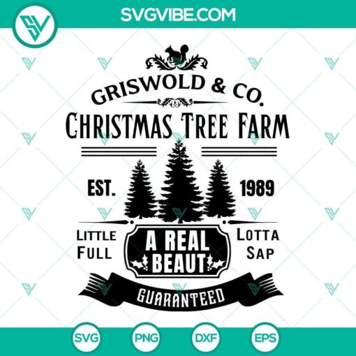 griswold christmas tree farm svg christmas svg a real beaut svg merry christmas svg 5 mockup