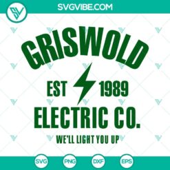 Christmas, SVG Files, Griswold Electric Co SVG Files, Clark Griswold SVG Files 2