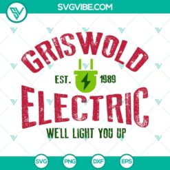 Christmas, SVG Files, Griswold Electric SVG Image, Clark Griswold SVG Download, 4