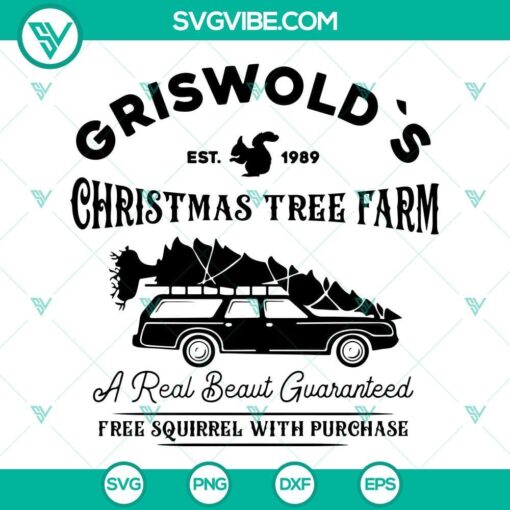 griswold s christmas tree farm svg christmas movie svg national lampoon s christmas vacation svg 10 mockup